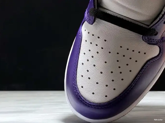 Rep TB Air Jordan 555088-500 OG Court High Purple 1 0616